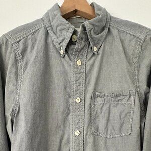 A&F Oxford shirt heather gray